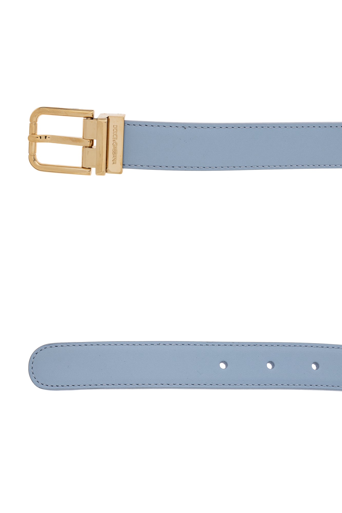 ベルト Dolce & Gabbana Belt Cintura in pelle di vitello in Blu da Uomo | Dolce&Gabbana®
